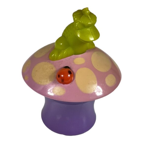 Avon Mushroom‎ & Frog Container - Picture 3 of 6